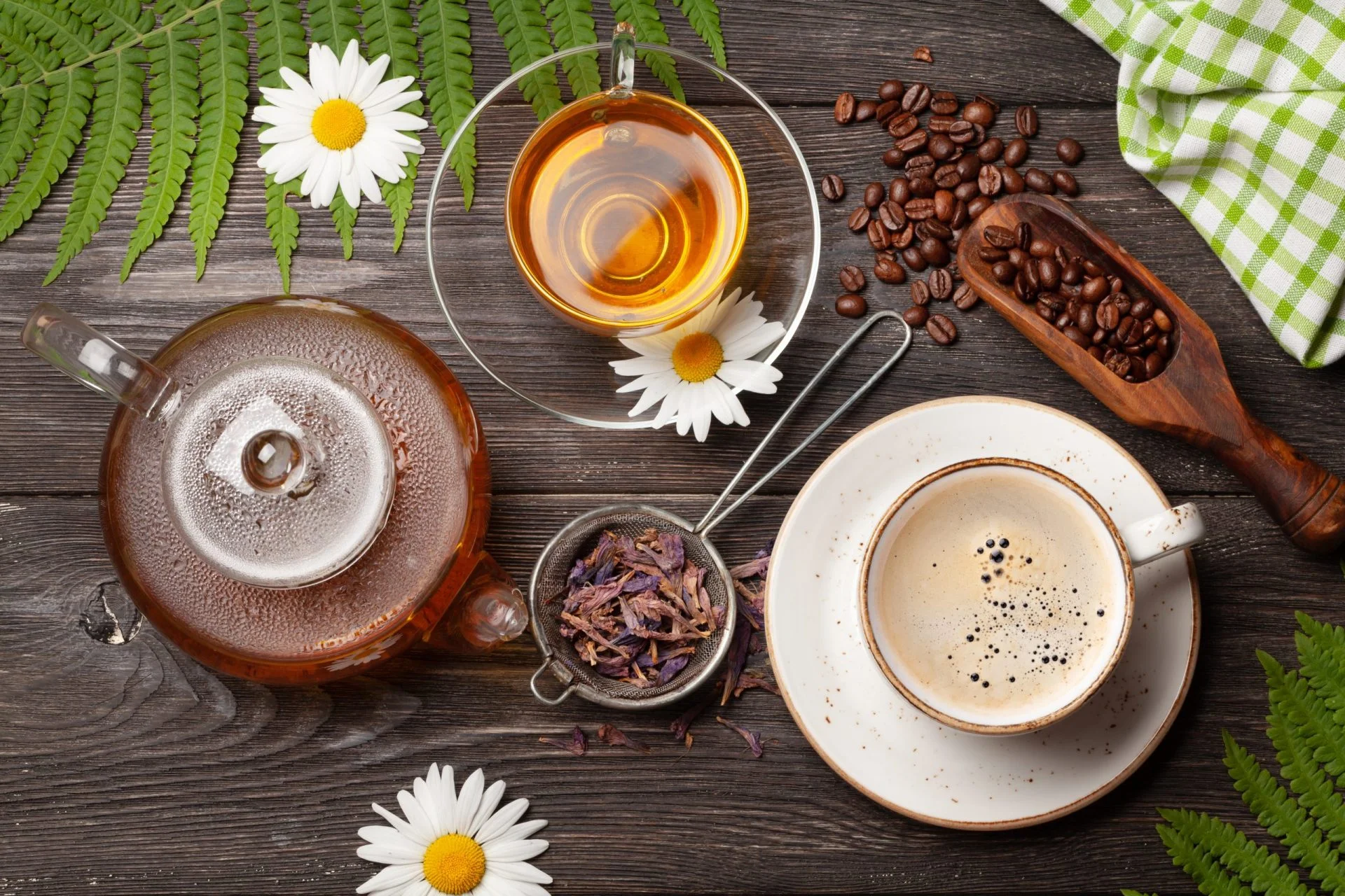 The health benefits of coffee and tea