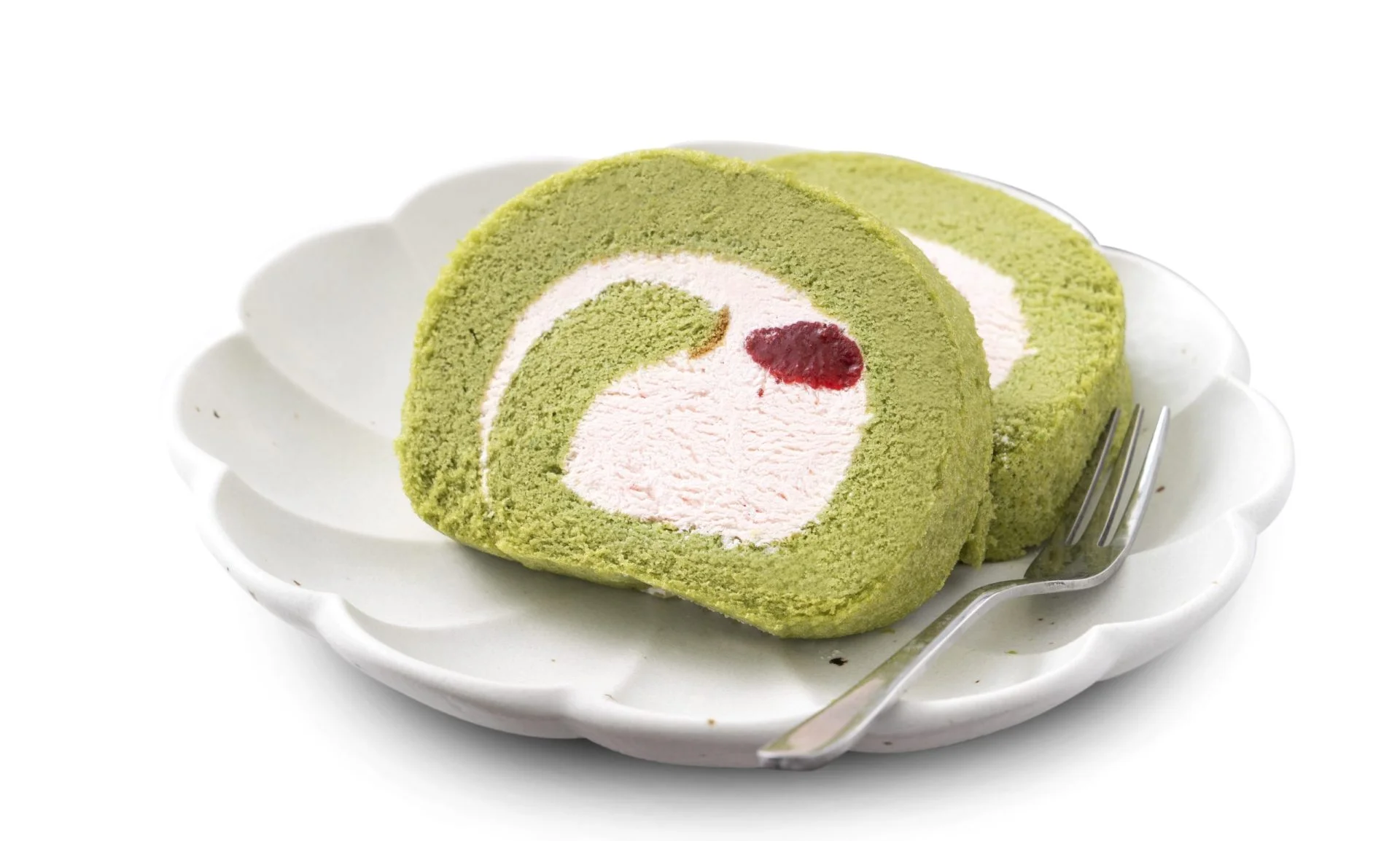 A delicious matcha swiss roll cake. This is but one of many of the delicious treats experiencing a growth in interest.