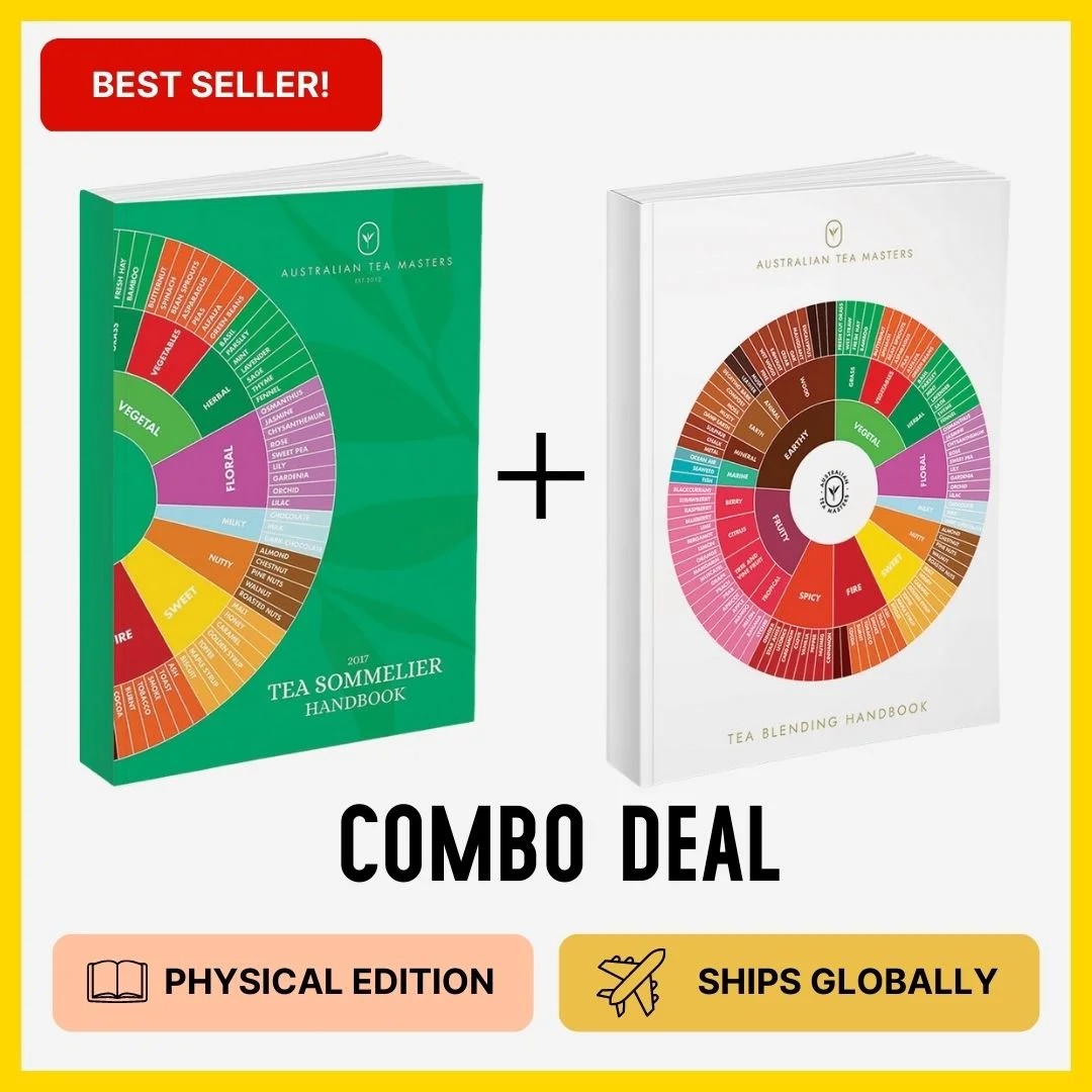 Australian Tea Masters Sommelier & Blending Handbook – Physical Paperback Combo