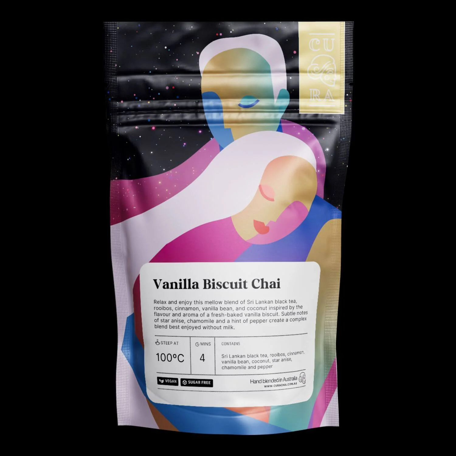 cura chai vanilla biscuit chai