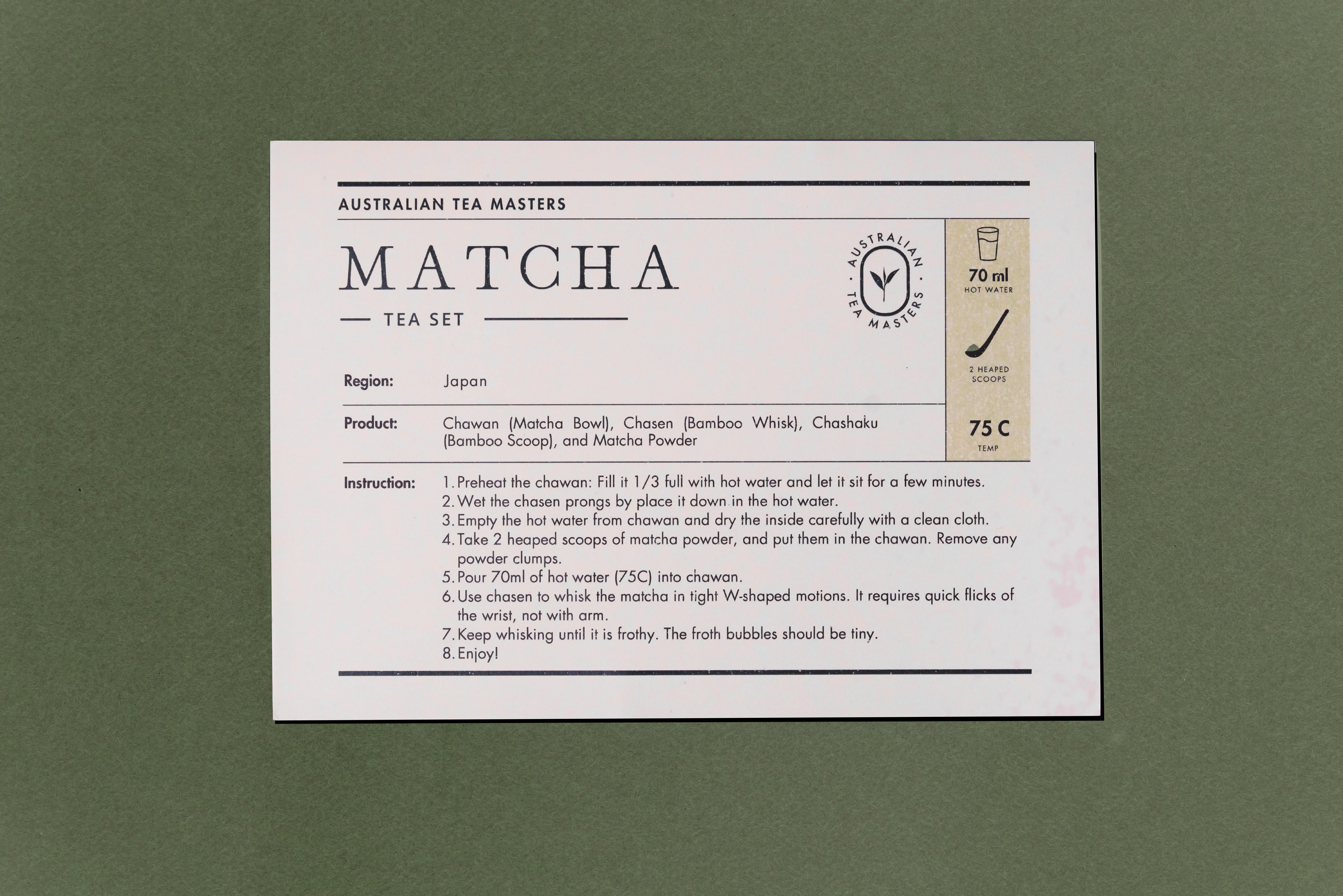 matchainstruction