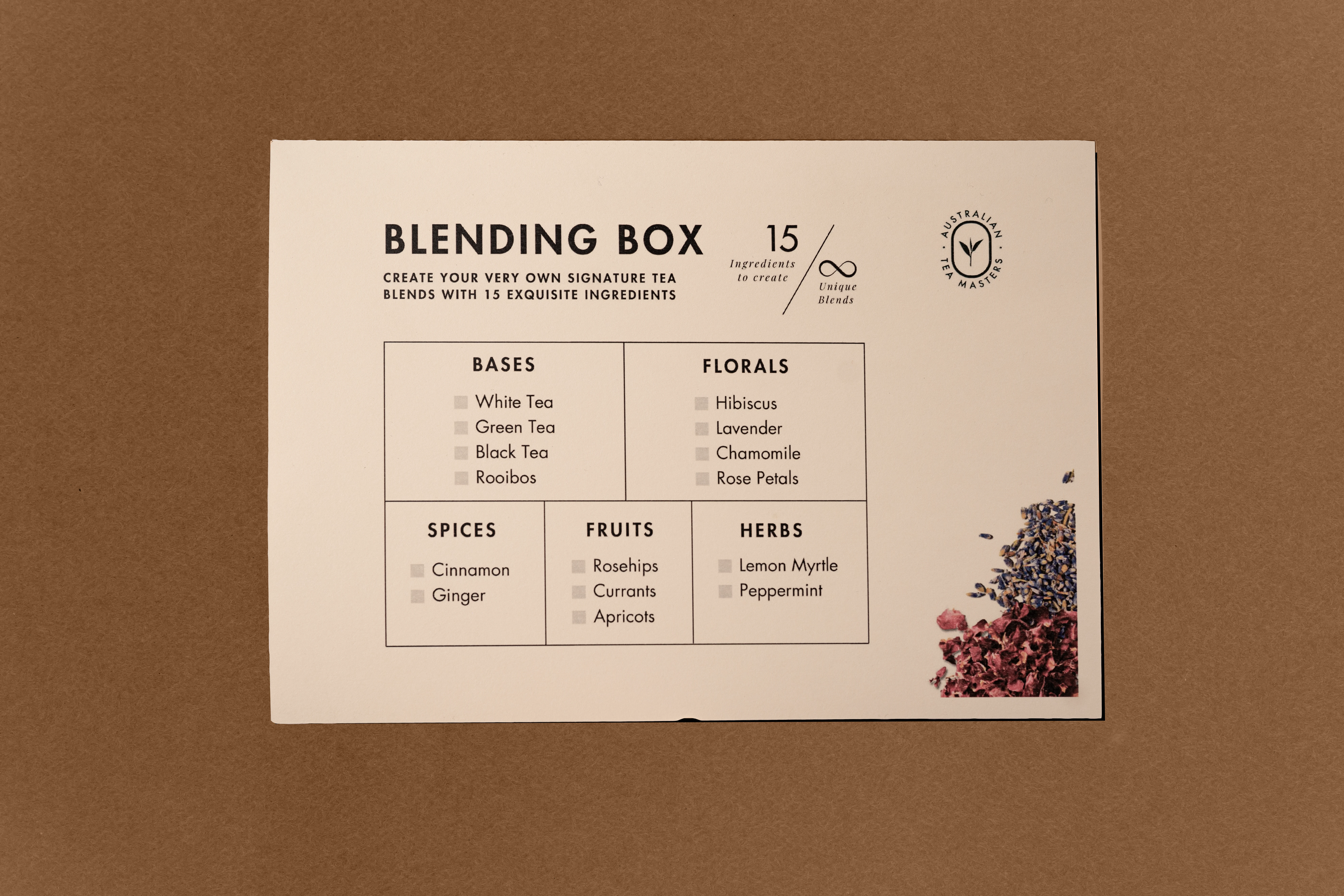 blending box create your own tea blends gift box
