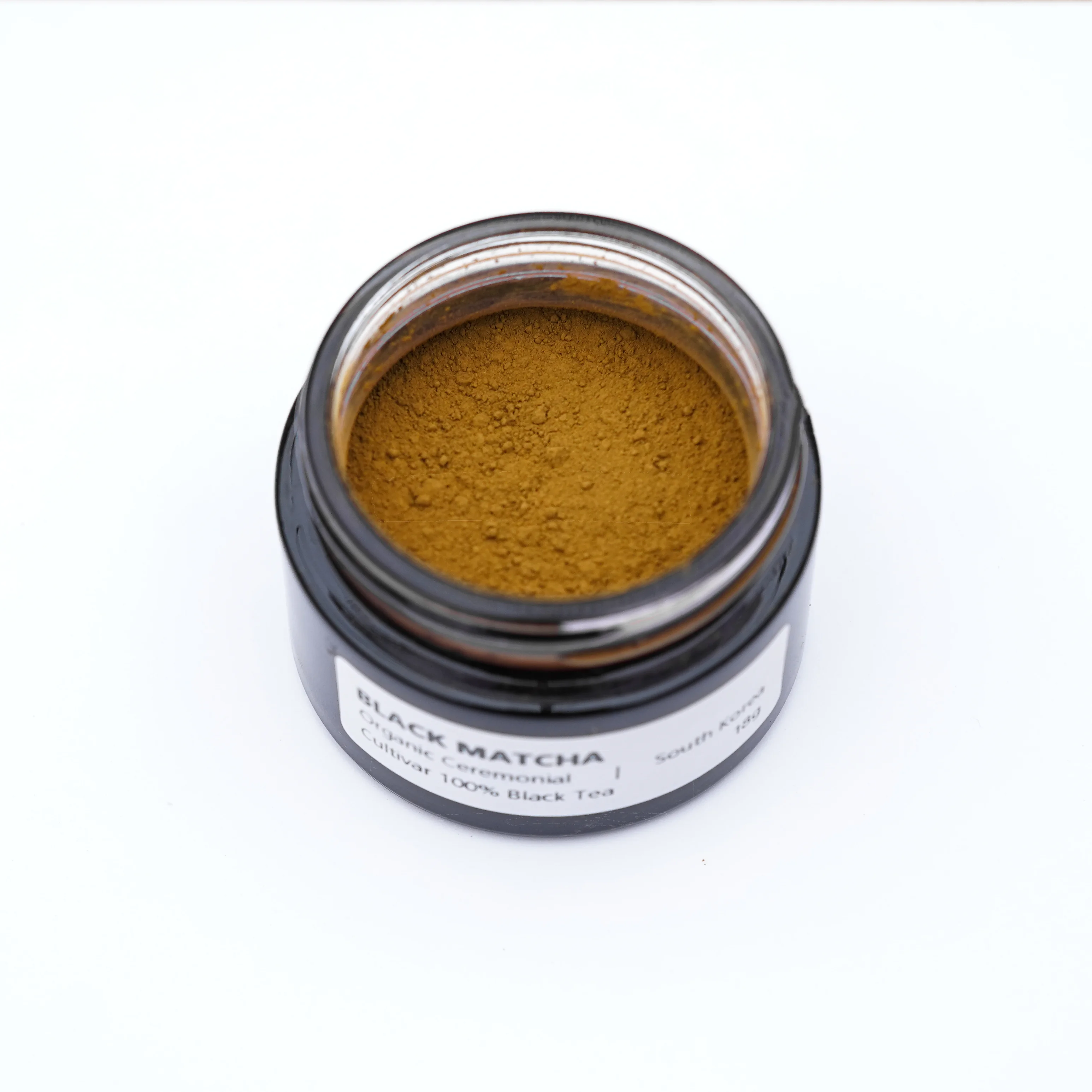 black matcha opened